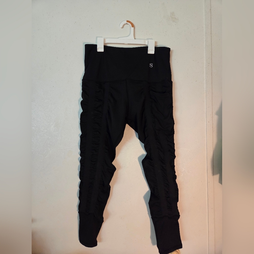 Skinnify Size Large Resistance Band Leggings